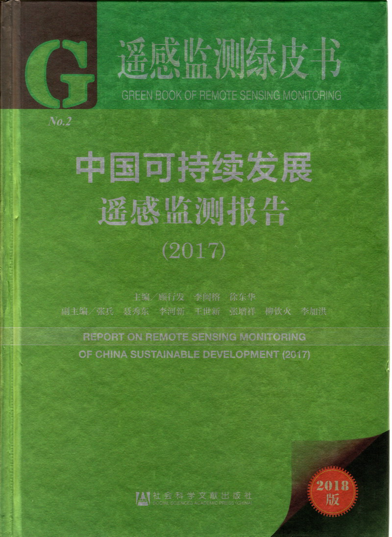 啊啊大鸡巴日进逼爽啊中国可持续发展遥感检测报告（2017）